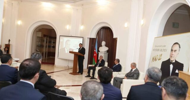 Şirvanda “Əsrin  müqaviləsi” tarixi Zəfərimizə gedən yolun başlanğıcıdır” mövzusunda konfrans keçirilib