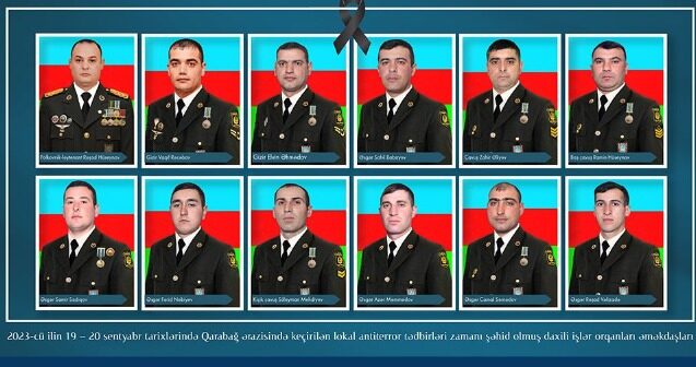Şəhid olan DİN əməkdaşlarının – Adları