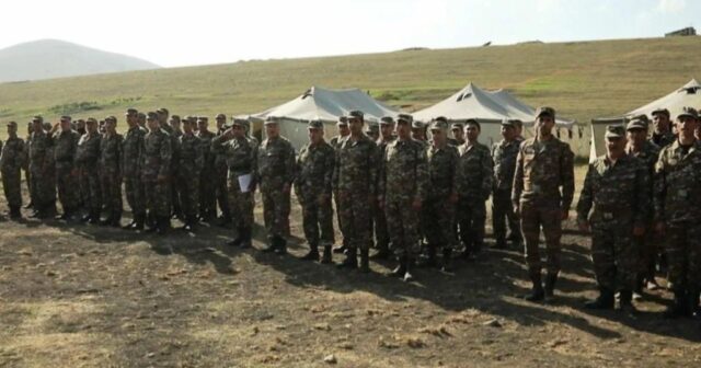 Ermənistanda ehtiyatda olan hərbçilər səfərbər olunur