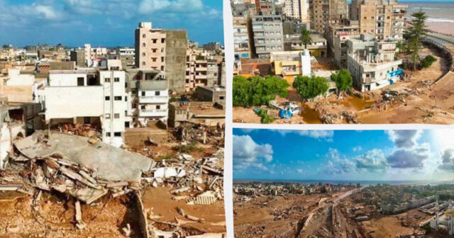 Liviyada faciə: Şəhərin 1/4-i dağılıb, 5300 nəfər ölüb, 10 min insan itkindir (FOTOLAR)