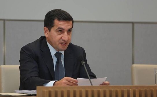 Hikmət Hacıyev Yevlax görüşü haqda danışdı
