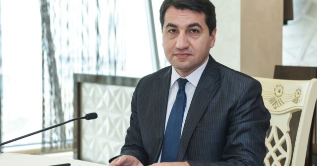 Hikmət Hacıyev: “Qarabağın erməni sakinlərinə bundan sonra da ərzaq yardımı göstəriləcək”