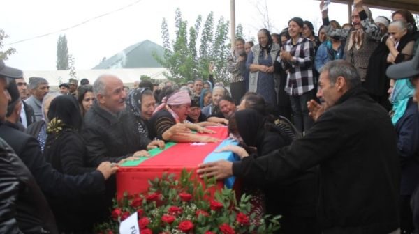 30 il əvvəl şəhid olan Əli Hüseynov Füzulidə dəfn edildi