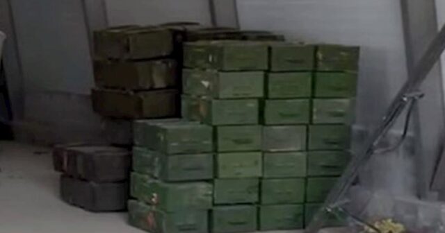 Qarabağda mülki obyektlərdə külli miqdarda silah-sursat aşkarlandı – Video