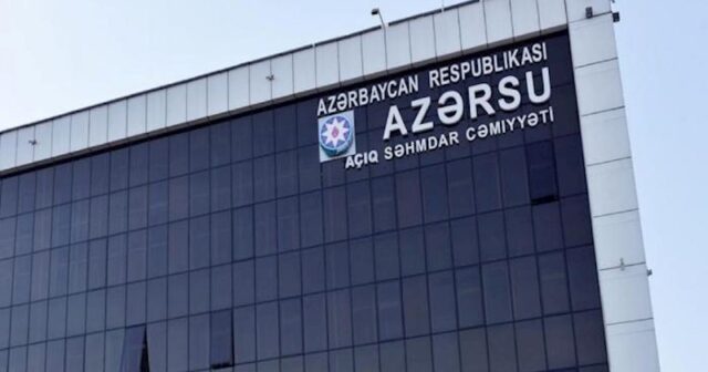 “Azərsu” 2,8 milyon manata məsləhət alacaq – Tender