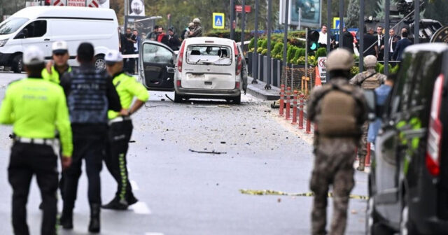 Ankarada partlayış və terrorçularla qarşıdurma anları – ANBAAN GÖRÜNTÜLƏR