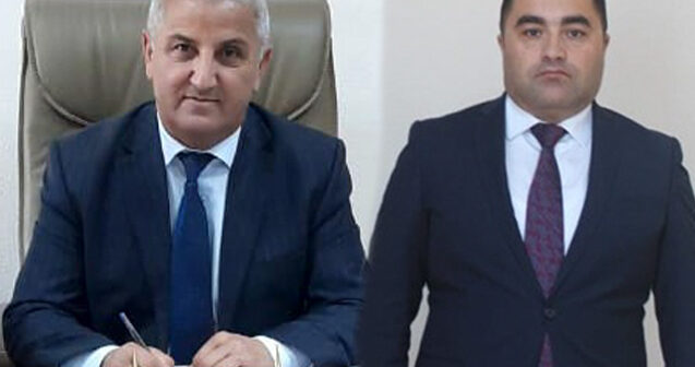 Vəzifəli şəxslər mərkəzin həyətində dalaşdı