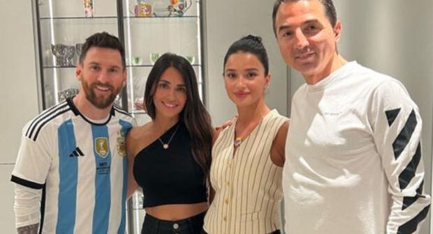 Messi azərbaycanlı iş adamı ilə paylaşım etdi – FOTO