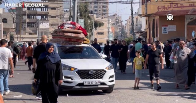 İsrailin çağırışından sonra Qəzzada SON VƏZİYYƏT – VİDEO
