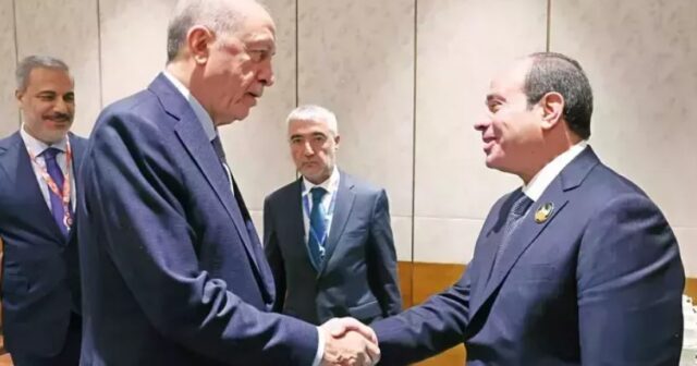 ƏRDOĞAN MİSİR LİDERİ İLƏ DANIŞDI