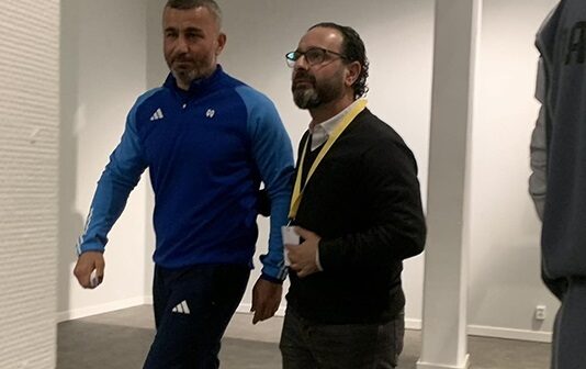 Qurbanovun tərcüməçiliyini millimizin sabiq futbolçusu etdi – Fotolar