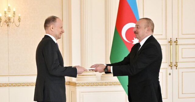 Prezident İlham Əliyev İsveçrənin yeni səfirini qəbul edib