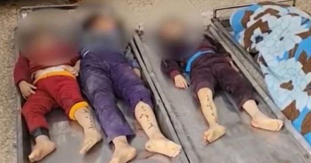 Həlak olan uşaqların ayaqlarındakı yazılar hərkəsi kövrəltdi – FOTO