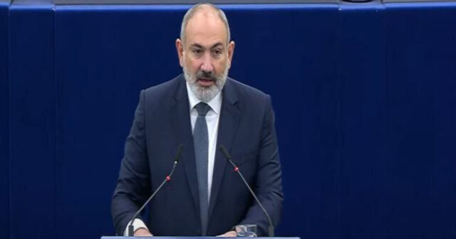 NİKOL PAŞİNYANIN AVROPA PARLAMENTİNDƏ ÇIXIŞI