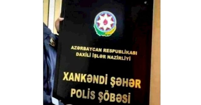 Xankəndidə polis şöbəsi yaradılıb, müvəqqəti komendantlar təyin edilib