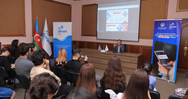 “Davam” Gənclər Hərəkatı tərəfindən informasiya müharibəsi ilə bağlı maarifləndirmə ayı davam edir