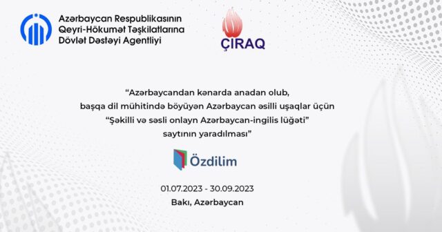 “ÇIRAQ HİİB” DAHA BİR LAYİHƏNİ UĞURLA TAMAMLADI