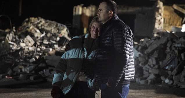 Xarkov partlayışdan sonra… – Fotolar + Video