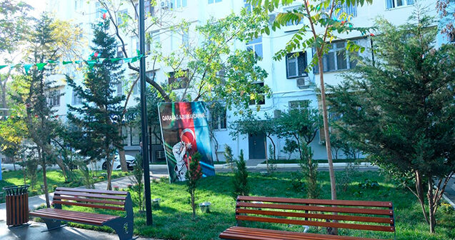 Nəsimidə növbəti “Abad həyət” sakinlərin istifadəsinə verildi – Fotolar
