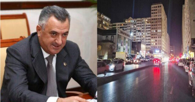 ABDİN FƏRZƏLİYEV XIRDALANI ZÜLMƏTƏ QƏRQ EDİB – FOTO