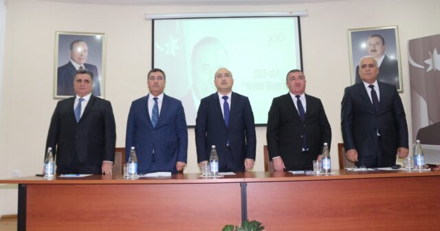 Xətaidə “Ulu Öndər Heydər Əliyev müasir Azərbaycan dövlətinin banisidir” mövzusunda tədbir keçirilib