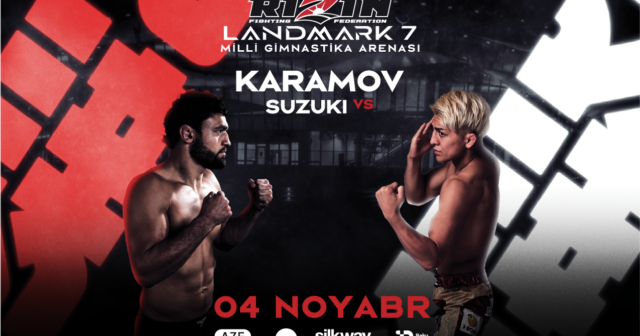“Nar” beynəlxalq MMA yarışı “RIZIN” turnirinin rəsmi tərəfdaşıdır