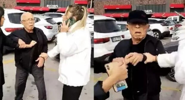 Türkiyədə keyfiyyətsiz binalar tikən kişini zəlzələdə həyatını itirənlərin qohumları saxladılar – VİDEO