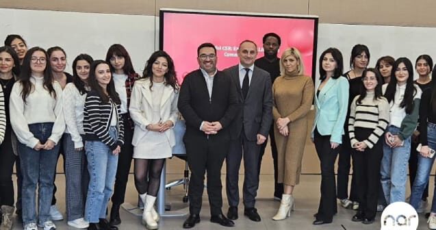 “Nar” sosial məsuliyyətli biznes modelini ADA Universitetində təqdim etdi – FOTOLAR