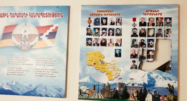 Xankəndidən yeni görüntülər: Koçaryandan geriyə qalanlar (VİDEO)