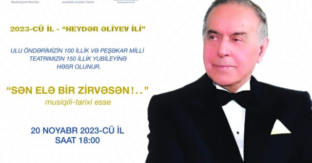 Akademik Musiqili Teatrın “Sən elə bir zirvəsən!..” tamaşası bu dəfə  Lənkəranda
