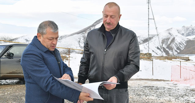 İlham Əliyevin Turşsuya səfərindən – Fotolar