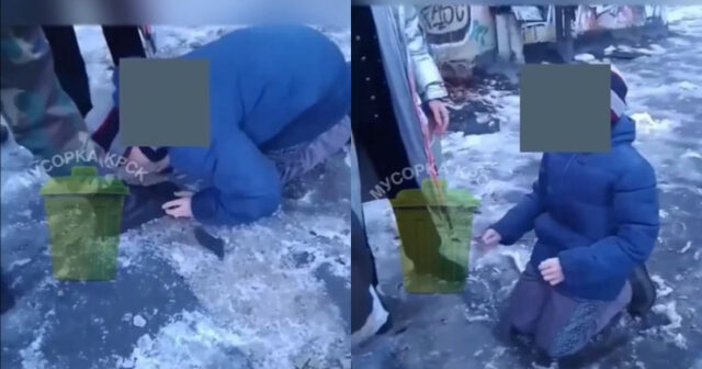 Azyaşlı şagirdi döyüb ayaqqabılarını öpdürdülər – VİDEO