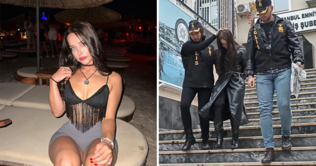 Sosial media fenomeni açıq-saçıq görüntülərinə görə saxlanıldı (FOTO)