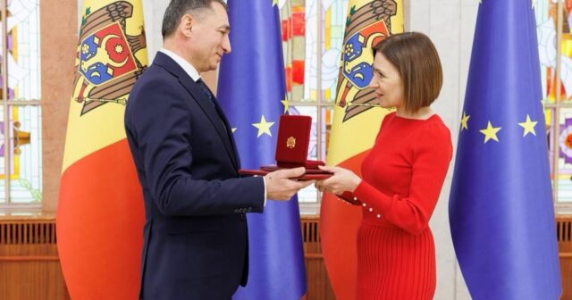 Moldova prezidenti Qüdsi Osmanovu “Şərəf” ordeni ilə təltif etdi – FOTOLAR