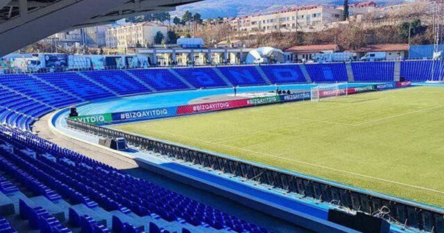 Tarixi qarşılaşma: Xankəndidə “Qarabağ”ın ilk futbol matçı