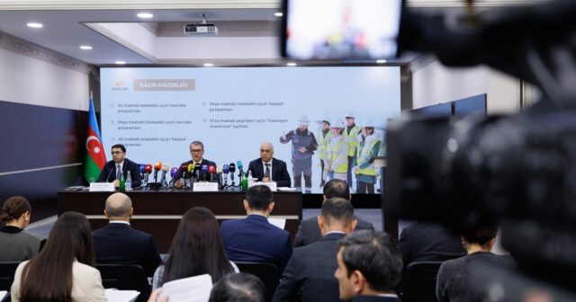 “AzerGold” QSC-də 2023-cü ilin yekunları və qarşıda duran vəzifələrə həsr olunmuş mətbuat konfransı keçirilib