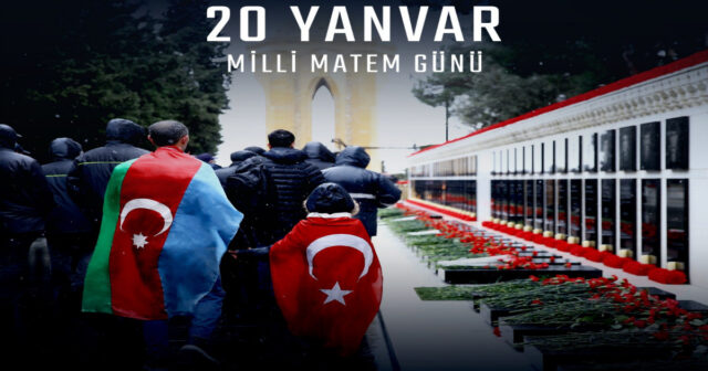 Türkiyə XİN 20 Yanvar faciəsi ilə bağlı paylaşım edib