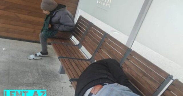 Bakıda narkomanlar dayanacağı sığınacağa çevirdi