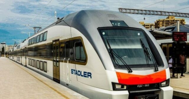 Sumqayıt-Xırdalan-Bakı sürətli elektrik qatarı gecikib