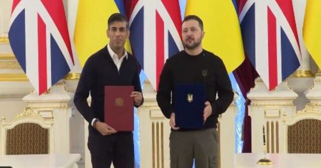 Ukrayna ilə Britaniya arasında təhlükəsizlik sahəsində sənəd imzalanıb