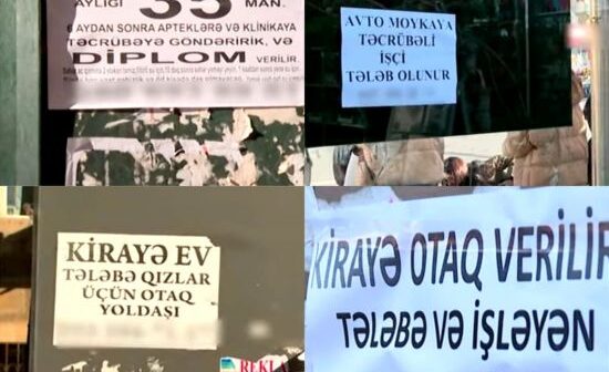 Dayanacaqlara reklam yapışdıranlara XƏBƏRDARLIQ: 5000 manatdan 10000 manatadək…