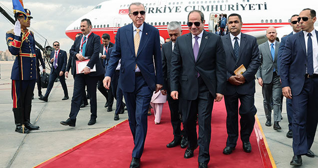 Ərdoğan 12 ildən sonra ilk dəfə Misirdə – Video