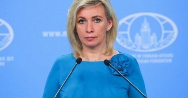Zaxarova: Ermənistan rus sərhədçilərinin Zvartnots aeroportundan çıxarılması üçün müraciət etməyib