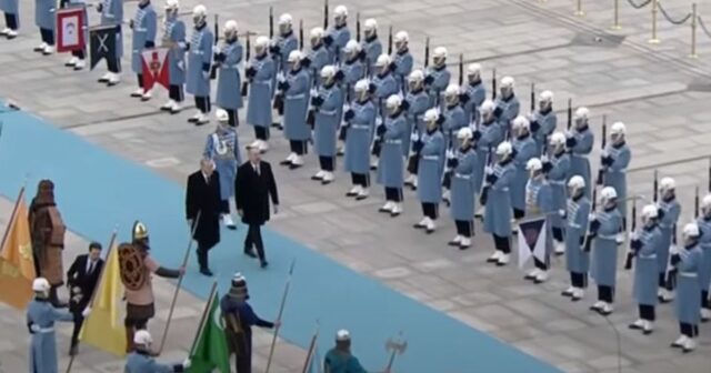 İlham Əliyevin Ankarada rəsmi qarşılanma mərasimi – VİDEO