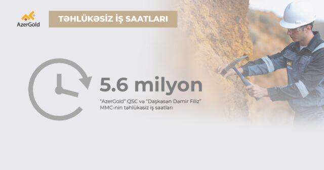 2023-ci ildə “AzerGold” QSC və “Daşkəsən Dəmir Filiz” MMC-də təhlükəsiz istehsalat fəaliyyəti təmin edilib