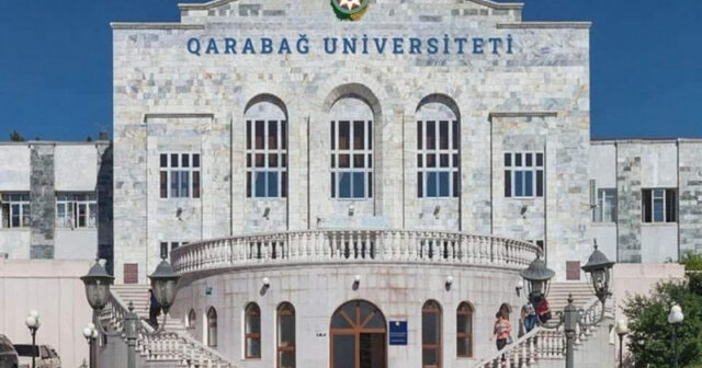 Qarabağ Universitetində işləmək üçün ilk vakansiya elan edildi