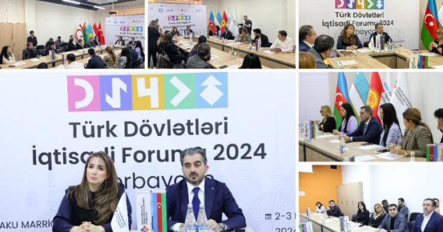 “Türk Dövlətləri İqtisadi Forumu 2024” adlı tədbirin mətbuat konfransı keçirilib