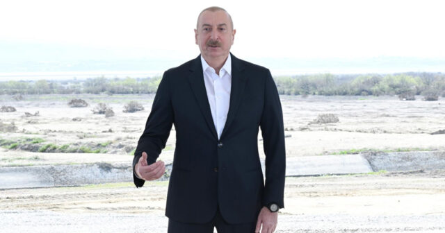 Prezident: “Şirvan suvarma kanalı istifadəyə veriləndən sonra Hacıqabul gölü də dolacaq”