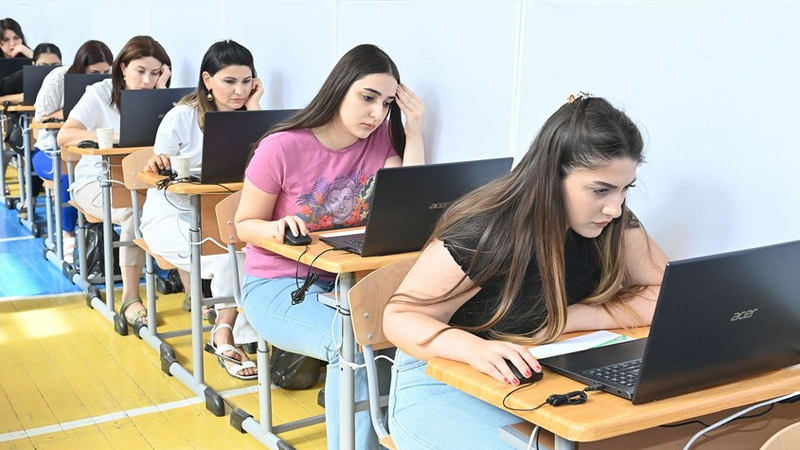 Müəllimlərin işə qəbulu üzrə müsabiqənin test imtahanı mərhələsi başladı