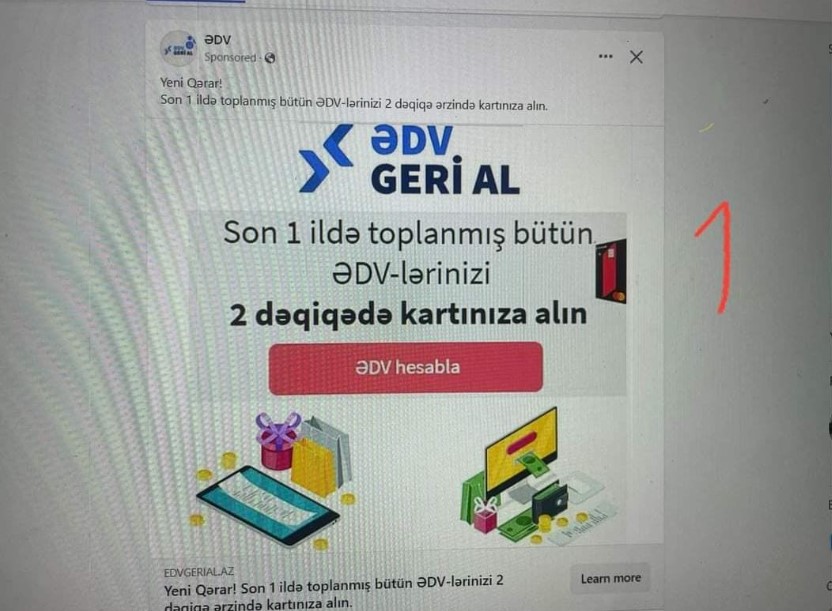 DİQQƏT! Sosial şəbəkələrdəki bu reklama inanmayın…